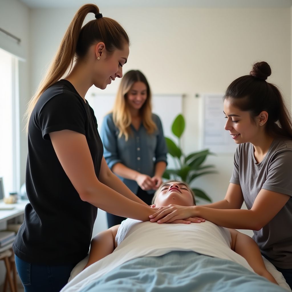 Sesión práctica de terapia